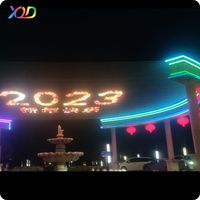 Pantalla LED de Malla Flexible para Exteriores XQD P31.25, 20x20 Píxeles, DMX SPI WS2811 IP65, para Centros Comerciales y Ascensores, Mejore la Apariencia