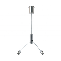 Kit de suspension en câble métallique en cuivre de haute qualité avec tailles personnalisables pour la fixation de câbles