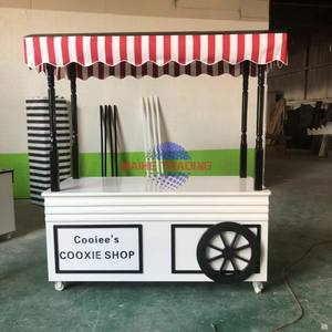 Strong Cooling Small Churro Cartgelato Fast Food Cartmobile Romantic Selling Style Ice Cream Cart - Product Image 2