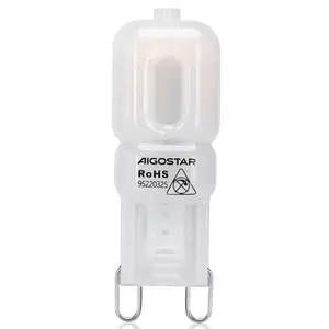 Lampe LED G9 2W blanc laiteux, efficace et à faible consommation, idéale pour éclairer les espaces intérieurs et créer une ambiance. - Product Image 1