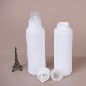 Nhựa Hot Bán <span class=keywords><strong>HDPE</strong></span> 600Ml Chất Tẩy Rửa Chai Với Vít Cap Chai Tròn Cho Hộ Gia Đình Giặt Chất Tẩy Rửa Bao Bì - Product Image 3