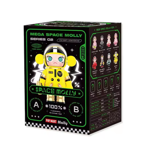 Originale Autentico POP MART MEGA SPACE MOLLY 100% SERIE 02-B Blind Box Giocattoli Bambola Carina Action Figure Ornamenti da Scrivania Regalo - Product Image 6
