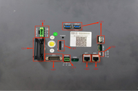 Centre d'usinage CNC 5 axes FINGER avec écran LCD 15 pouces, contrôleur de système CNC Linux RT, 2 Go de RAM, 8 Go de capacité de programme, garantie de 3 ans