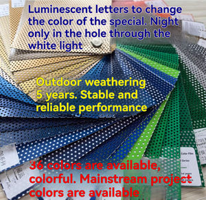 فيلم عاكس ثنائي اللون عالي الجودة ورائج، مادة شبكية عاكسة ذهبية من 3M، ملصق عاكس - Product Image 3