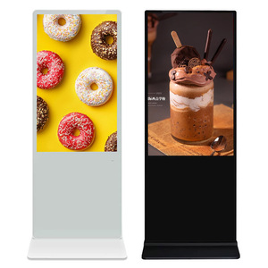 43-65 Inch Portrait Floor Mount Touch Inquiry Kiosk Android System Network Vertical Advertising <b>easel</b> <b>stand</b> digital signage - Product Image 6
