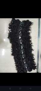 Cheveux Indiens Remy à Double Trame Faite à la Machine, Ondulation Naturelle, Lisses, Ondulations Profondes pour Tressage, Toutes Couleurs HARSHATH HAIR EXPORT - Product Image 2