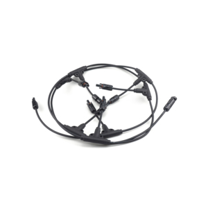 Kit de Conectores de Energía para Panel Solar PV004-XT1, Contacto de Cobre Duradero, Conector en Y Paralelo Macho/Hembra, Cable Adaptador Impermeable de 1000V - Product Image 3