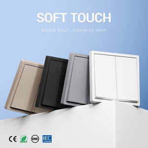 Interruptor de Luz de 2 Vías y 1 Panel, Estándar Europeo, Garantía de 30 Años, <span class=keywords><strong>Contactos</strong></span> Plateados, Piezas de Cobre Puro, Interruptor Eléctrico - Product Image 4