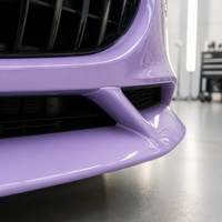 Film Pelindung Cat Mobil Mewah Warna Ungu Lavender Logo Customs Grosir, PPF Self Healing TPU