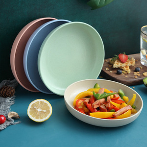 Unbreakable <strong>Cereal</strong> <strong>Bowls</strong> Wheat <strong>Straw</strong> Fiber Lightweight Bow Wheat <strong>Straw</strong> Eco-Friendly Degradable Dishes - Product Image 6