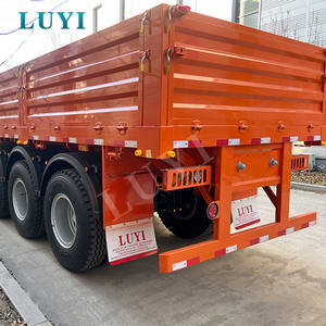 Semi-<span class=keywords><strong>remorque</strong></span> à plateau basculant <span class=keywords><strong>hydraulique</strong></span> à 3 <span class=keywords><strong>essieux</strong></span>, 12,5 m, 50 tonnes, à parois latérales, pour le transport de marchandises en vrac, vente chaude 2026 - Product Image 4