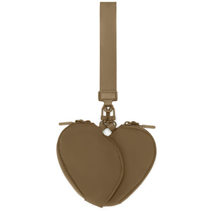 Porte-clés étanche en forme de cœur avec double <span class=keywords><strong>poche</strong></span>, mini pochette légère pour le rangement des petits objets au quotidien - Product Image 2