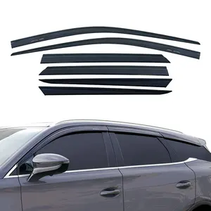 Wind Window Deflectors Chrome Door Visors Rain Guard Vent Visors Shields Car Auto Accessories Parts From TXR FOR BMW X3 IX3