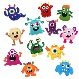 Little Monster Animal Planet Kids Kit da cucito Woodland Felt animals giocattoli da cucito creativi - Product Image 1