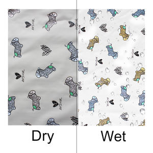 Tecido Hidrocrômico Personalizado que Muda de Cor com Água para Moda Praia, Capa de Chuva e Guarda-chuva - Product Image 3