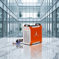 Machine de nettoyage au laser à fibre pulsée 300W pour l'élimination de la rouille et le décapage de la peinture sur les moules métalliques et les pièces automobiles