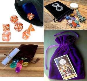 Comfortable Birthday Packaging Cosmetics Dice Gift Jewelry Mixed Color <b>Drawstring</b> Small Velvet Bag With Logo - Product Image 3