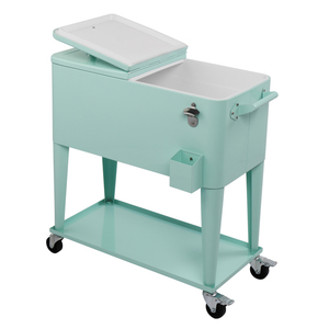 Caja de Plástico Rectangular de 91x845x385cm, Carro de Aislamiento para Congelados - Product Image 1