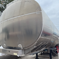 Semi-remorque citerne chimique pour transport de carburant, 3 essieux, 40 000 litres, transport d'huile, acier, usage intensif, capacité de transport de liquides sur route