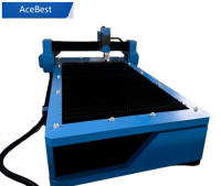 Machine de découpe plasma CNC de table AceBest avec moteur pas à pas et système de contrôle Starfire – Équipement de découpe de métal haute productivité