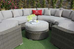 Luxury New Product Outdoor Wicker <b>Sofa</b> <b>Set</b> Furniture From Viet Nam - Product Image 4