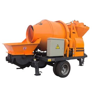Bomba Mezcladora de Concreto Móvil Integrada en <span class=keywords><strong>Remolque</strong></span> para Mezclar y Bombear en Obras de Construcción - Product Image 3