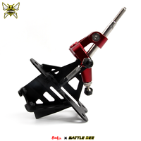 BATTLEBEE Palanca de Cambios Corta Manual Ajustable de Aluminio BKK20 para Civic 8th FA1 FD2 2006-2011, Cambio Rápido