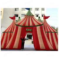 Arche d'entrée de carnaval Tente de cirque gonflable pour fête en plein air Festival Événement