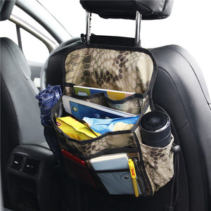 Sac de rangement suspendu pour siège de voiture, camouflage, tissu Oxford 600D, 8 à 11 compartiments pour organisateurs de véhicules - Product Image 5