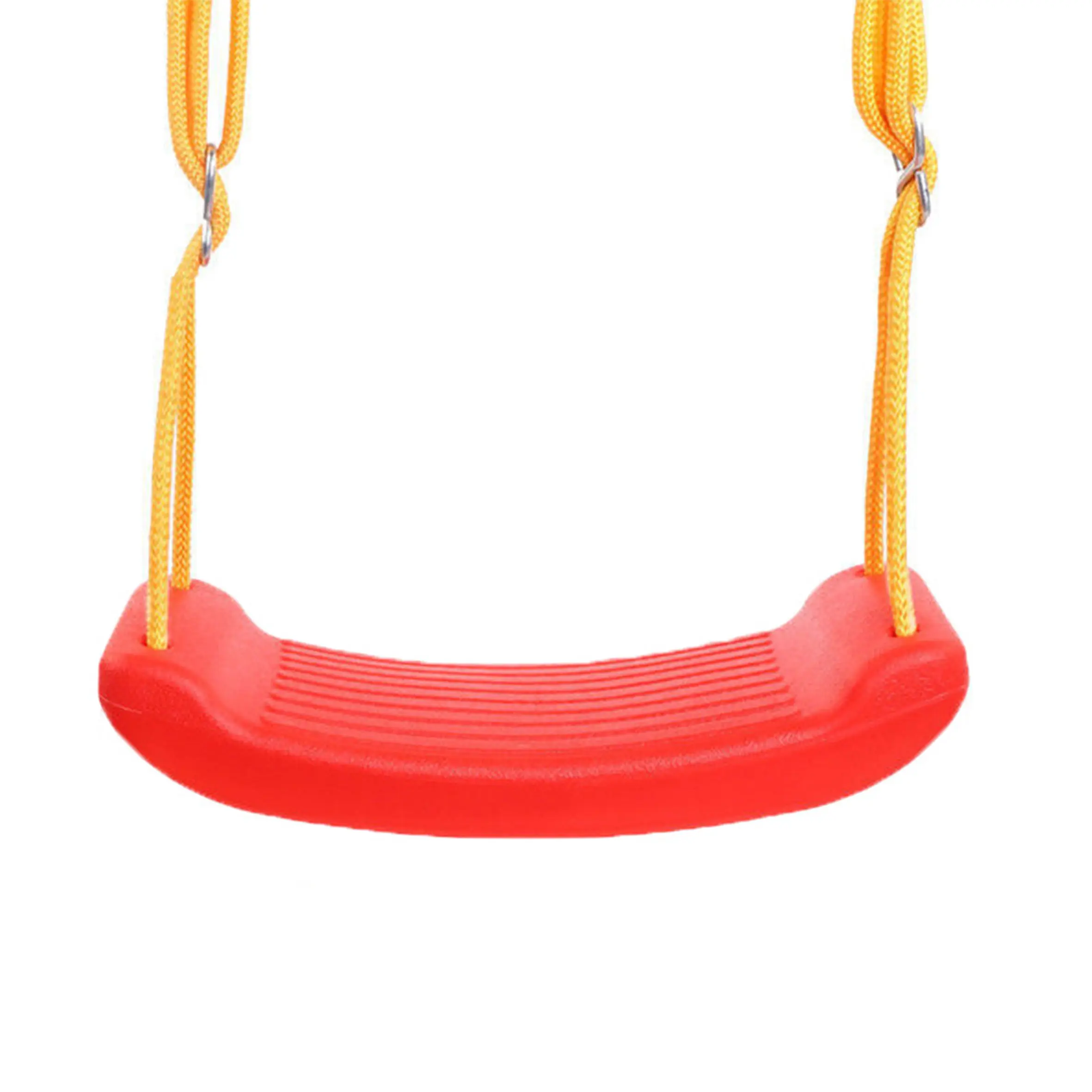 צעצוע פלדה מותאם אישית משולש נדנדה בטוחה לילדים, סט מגרש משחקים נדנדה עם שלושה מושבים לחוץ/