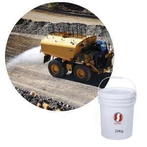 Agente de fixação de areia de forte permeabilidade para a construção de estradas, estabilização do solo, polímero acrílico em forma primária