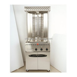 Máquina de Shawarma de Buen Rendimiento y Bajo Precio, Cortadora de Doner Kebab a Gas/Eléctrica - Product Image 6