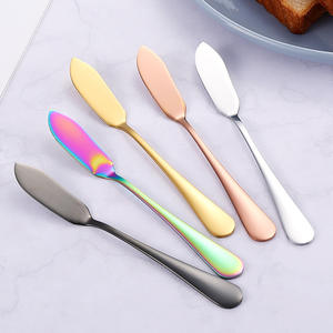 Coltello da Burro in Acciaio Inossidabile 1010 con Manico in Plastica Rinforzato, Lavabile in Lavastoviglie e Utilizzabile nel Microonde, Utensile Monouso per Formaggio, Pane e Crema - Product Image 5