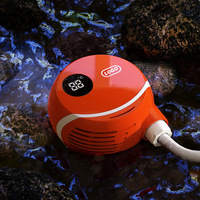 Pommeau de douche transfrontalier amélioré en ABS, gadget de bain extérieur, électrique simple, rechargeable, portable, pour dortoirs et usage domestique