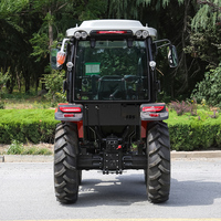 Tracteur agricole compact 4x4 de 25 CV avec moteur, boîte de vitesses 8+2, machine agricole multifonctionnelle, mini-tracteur portable