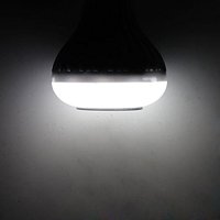 Speaker LED nirkabel Speaker Audio bohlam E27 RGBW 7w bohlam led