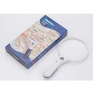 <span class=keywords><strong>Loupe</strong></span> <span class=keywords><strong>à</strong></span> <span class=keywords><strong>main</strong></span> LED de grande taille avec lumière pour la lecture, grossissement 2x 4x 10x - Meilleure <span class=keywords><strong>loupe</strong></span> de lecture éclairée de grande taille - Product Image 6