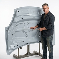 Pièce de rechange authentique d'occasion pour Porsche Cayenne 958 GTS 2015-2018, kit carrosserie capot en acier à visser, accessoires extérieurs automobiles