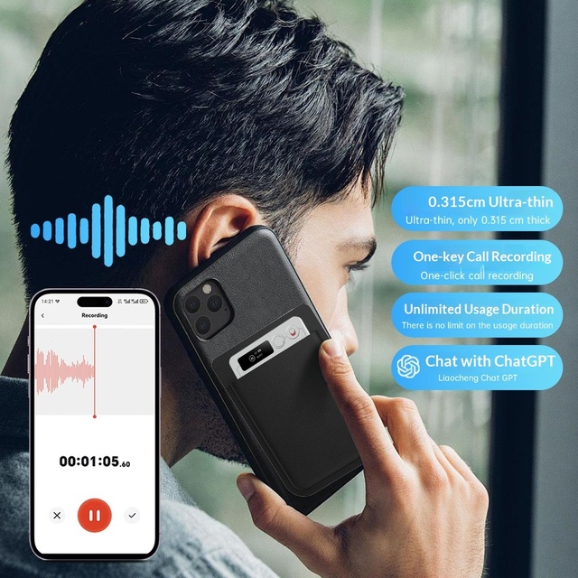 Smart Translator AI Voice Assistant Translation Gadget Meeting Transcription Minutes Smart Card-Style Voice for USB MP3