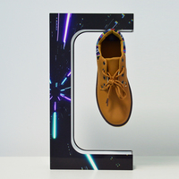 Présentoir pour chaussures décontractées, éclairage Led flottant magnétique, Offre Spéciale