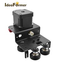 Kit Upgrade pelat Drive langsung untuk CR10 Ender3 plat adaptor ekstruder langsung Ender-3/cr10 aluminium Aloi 1 Set bagian Printer 3d