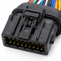 Reliable Industrial Equipment Wiring Harness MX 3.96mm 18Pin AWG22 UL1061 Copper IP68 for Conveyor Feeder Machine Spare Parts