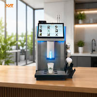 Machine à café commerciale à monnayeur, distributeur automatique de café, machine à café filtre automatique