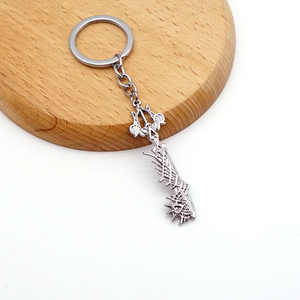 10 Llaveros Metálicos de Alta Calidad con Diseño Nuevo del Juego KH Kingdom <span class=keywords><strong>Keyblade</strong></span> para Fans - Product Image 4