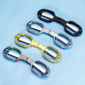 Tesoura de Corte de Peixe Telescópica Mini em Aço Inoxidável, Tesoura Multiuso DIY, Tesoura em Forma de 8 - Product Image 6