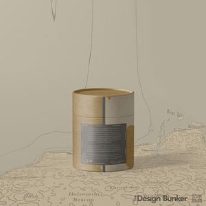 กล่องกระดาษคราฟท์ทรงกระบอกแบบกำหนดเองสำหรับบรรจุภัณฑ์เทียน กล่องทรงกระบอกสำหรับอาหาร กระดาษเกรดอาหาร หลอดกระดาษทรงกระบอกสำหรับกาแฟและชา - Product Image 2