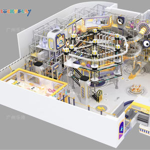 Parque infantil interior comercial con <span class=keywords><strong>curso</strong></span> <span class=keywords><strong>de</strong></span> aventura <span class=keywords><strong>de</strong></span> gran altitud <span class=keywords><strong>y</strong></span> área <span class=keywords><strong>de</strong></span> juegos segura para niños pequeños - Product Image 3
