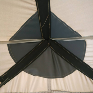 Tente de camping familiale à ouverture automatique rapide à 6 côtés, <span class=keywords><strong>1</strong></span> porte, pour 6 à 8 personnes, utilisation en extérieur, avec polyester 300D - Product Image 5