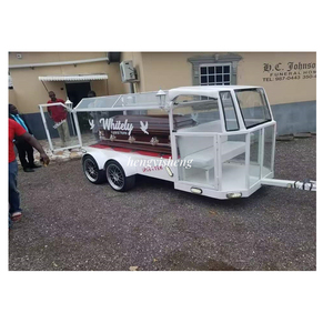 Remolque de coche fúnebre de motocicleta hecho a mano con buen precio - Product Image 3