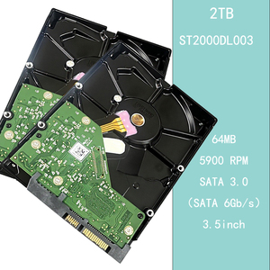 ST2000DL003 Disque dur interne SATA3 2 To 3,5 pouces 5900 tr/min 64 Mo de tampon haute performance pour ordinateur portable et de bureau OEM ODM - Product Image 1